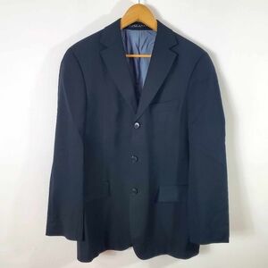 BOSS Hugo Boss Super 100 Black Blazer made in USA size S/M